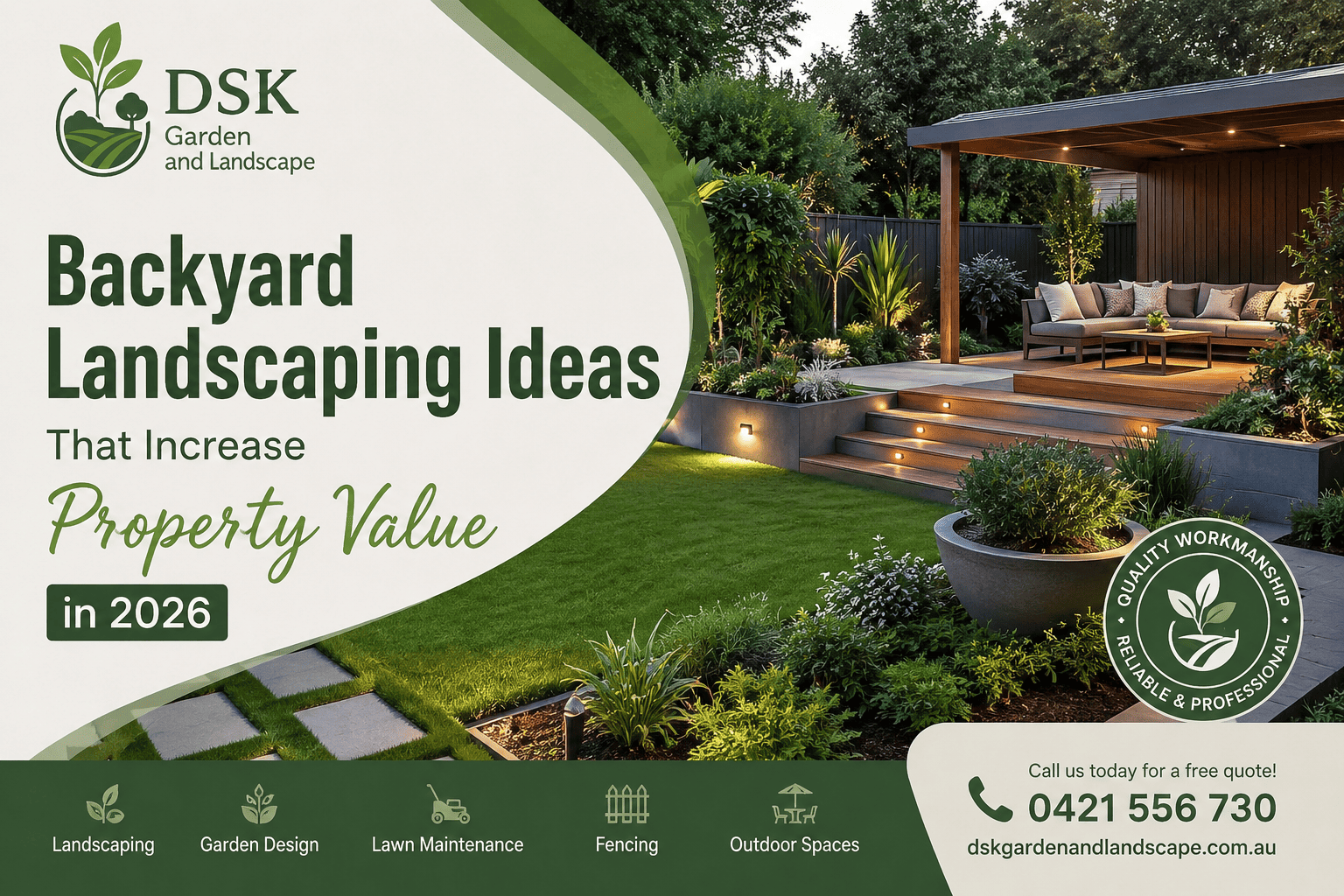 Backyard Landscaping Ideas That Increase Property Value in 2026
