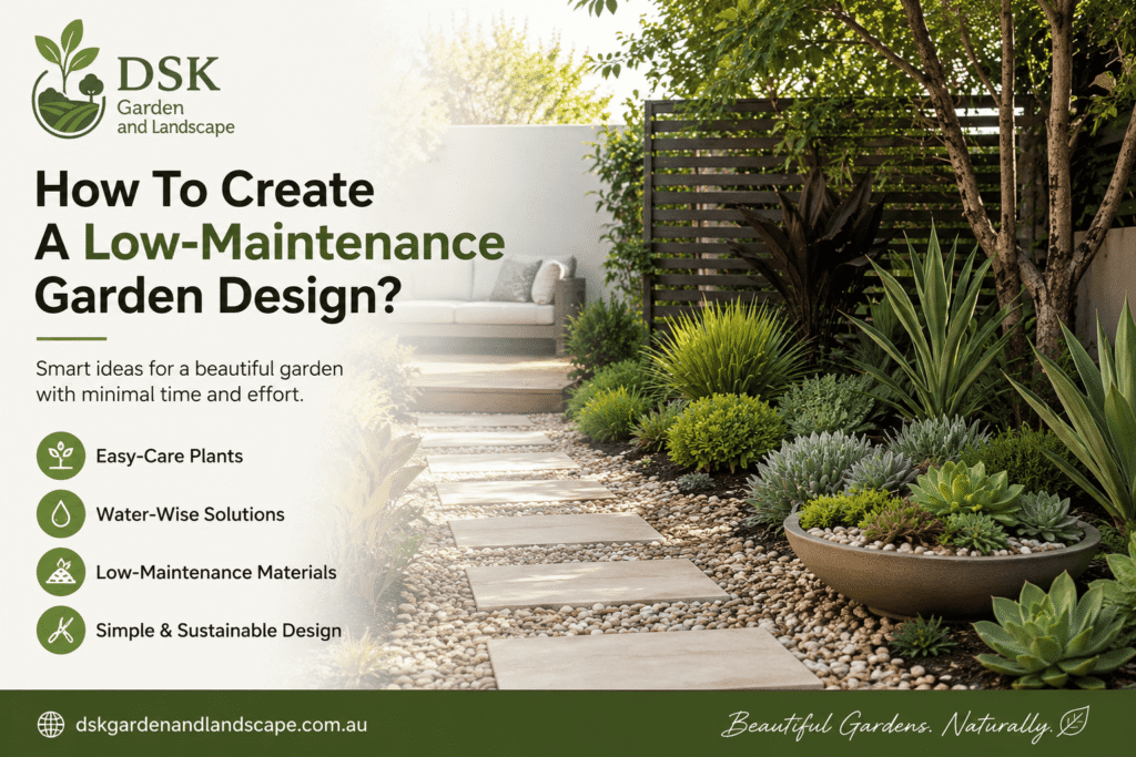 How To Create A Low-Maintenance Garden Design?