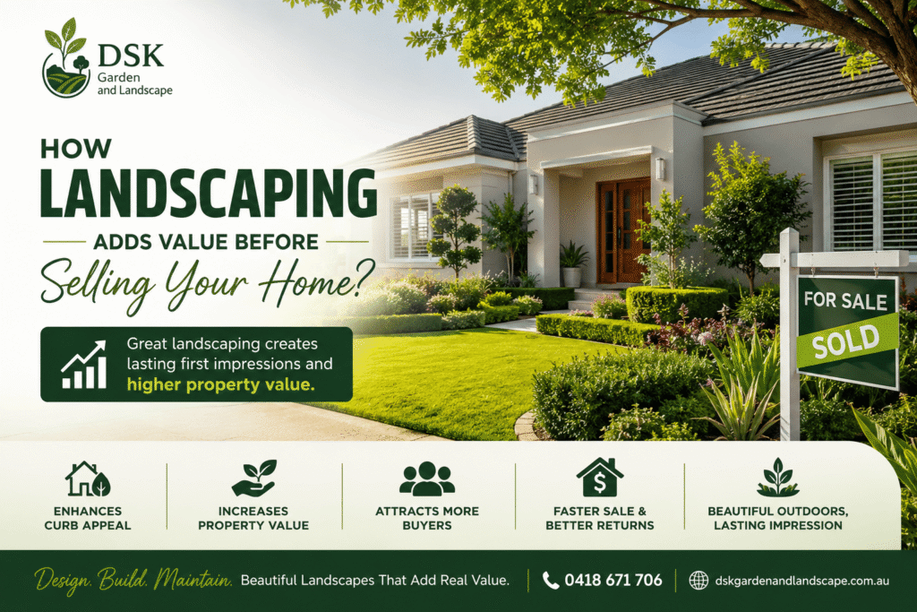 How Landscaping Adds Value Before Selling Your Home?