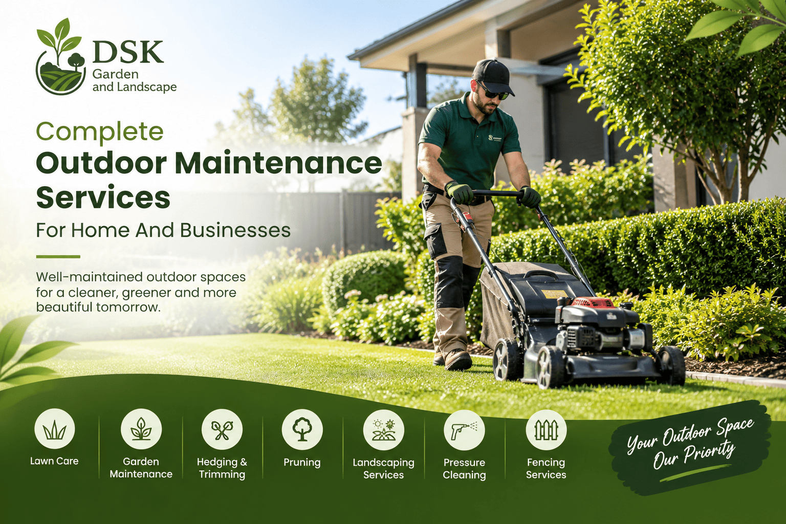 Complete Outdoor Maintenance Services For Home And Businesses